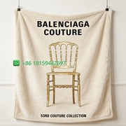 Balenciaga Throw Blankets